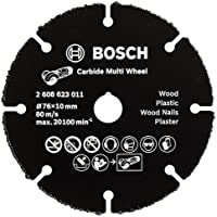 Bosch Professional Disco de corte Carbide Multi Wheel Multi Material- Ø 76 mm- accesorio para amoladora angular